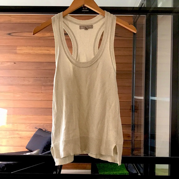 Banana Republic Tops - Metallic knitted Banana Republic vest